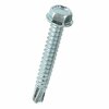 Itw Self-Drilling Screw, #12 x 1-1/2 in, Zinc Plated 80 PK 21344